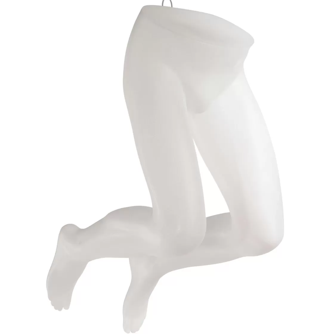 Maniquíes>DecoWoerner Presentador De Pantalones Masculino, 106 Cm, Color Opalino blanco
