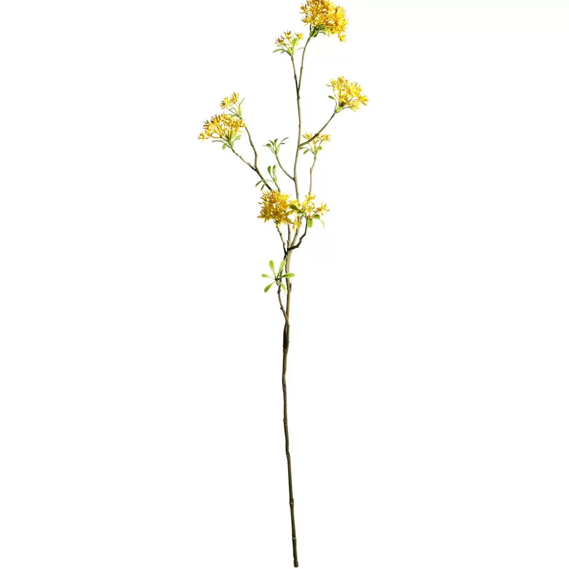 Decoración De Primavera | Flores Artificiales>DecoWoerner Rama De Arte Bouvardia 85 Cm amarillo