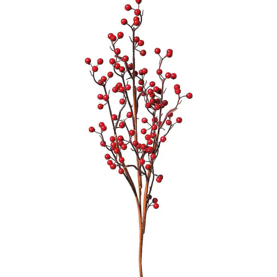 Decoración De Otoño | Ramas Y Ramitas>DecoWoerner Rama De Bayas Artificial Roja, 70 Cm rojo