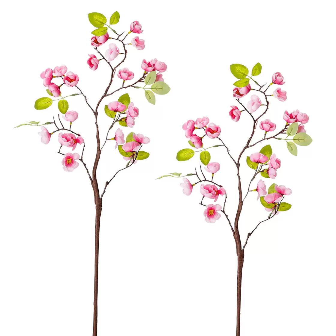 Ramas Y Ramitas>DecoWoerner Rama De Cerezo Artificial 2 Piezas 18 X 60 Cm rosa