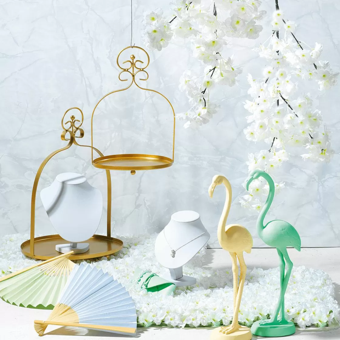 Ramas Y Ramitas>DecoWoerner Rama Decorativa Con Flores De Cerezo Blanca, 105 Cm blanco