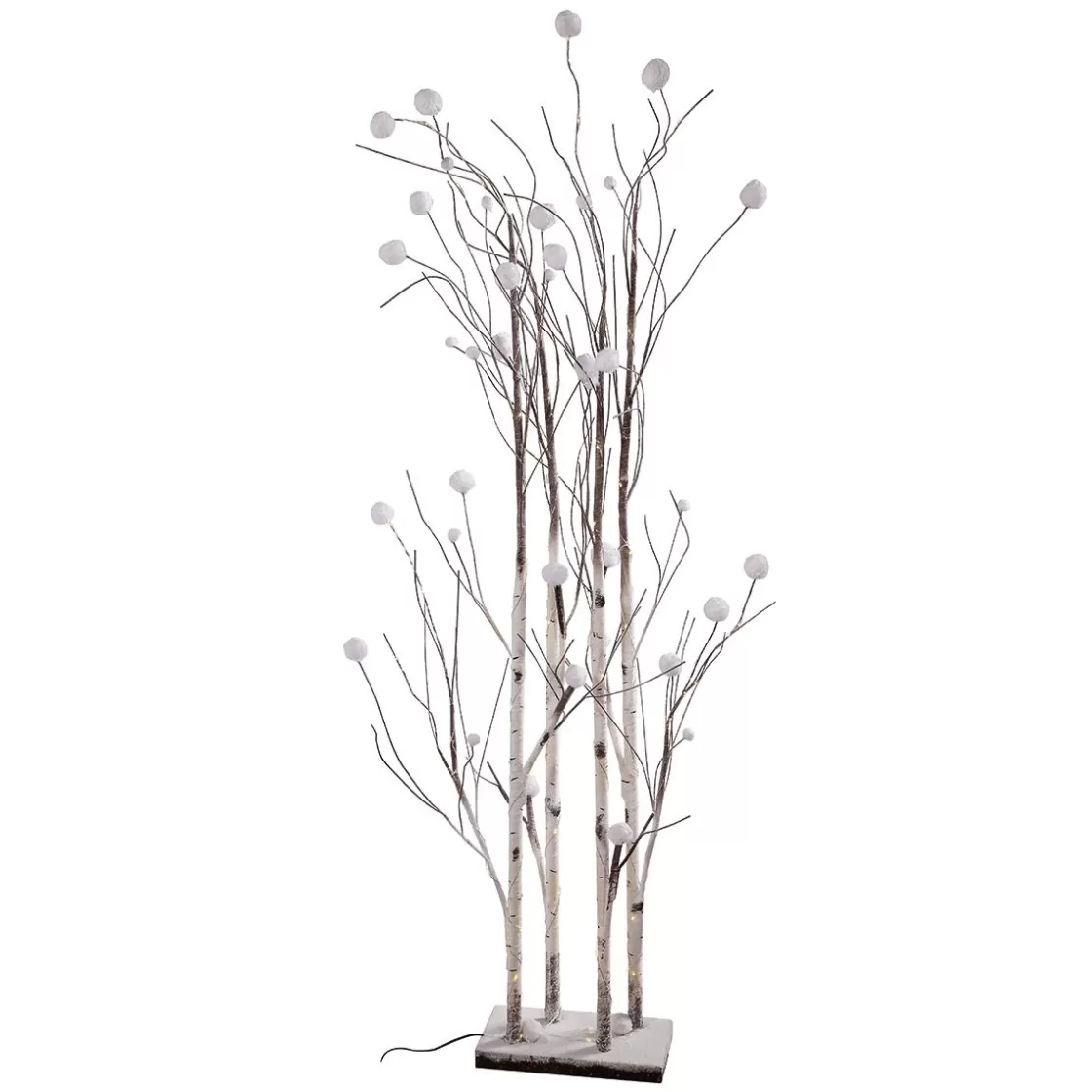 Decoración De Invierno | Árboles Artificiales>DecoWoerner Ramas De Luz LED, LED Cálido, 130 Cm marrón