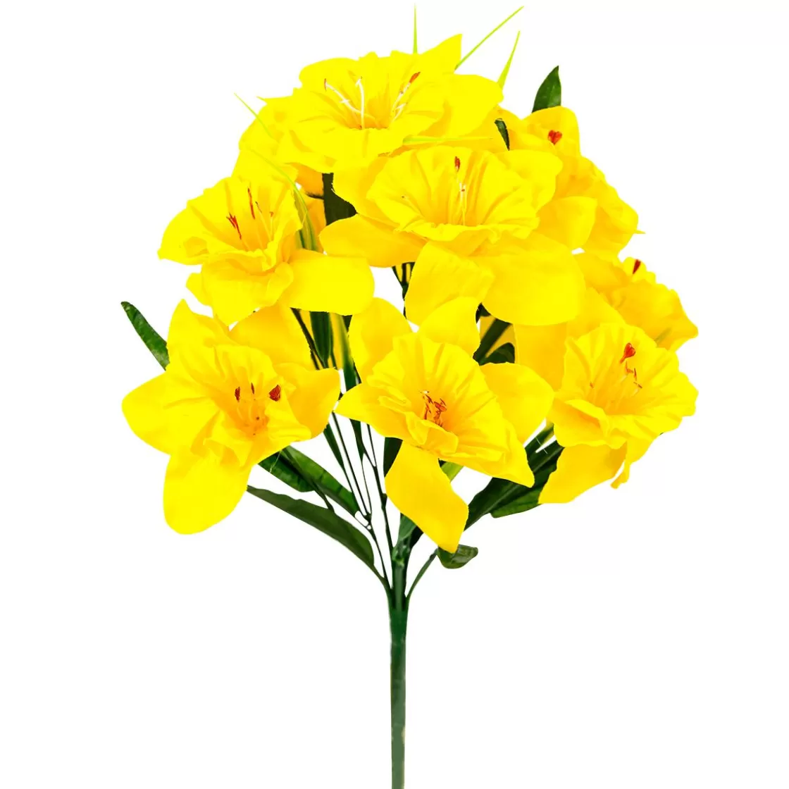 Decoración De Pascua | Decoración De Primavera>DecoWoerner Ramo De Narcisos Artificiales 38 Cm amarillo