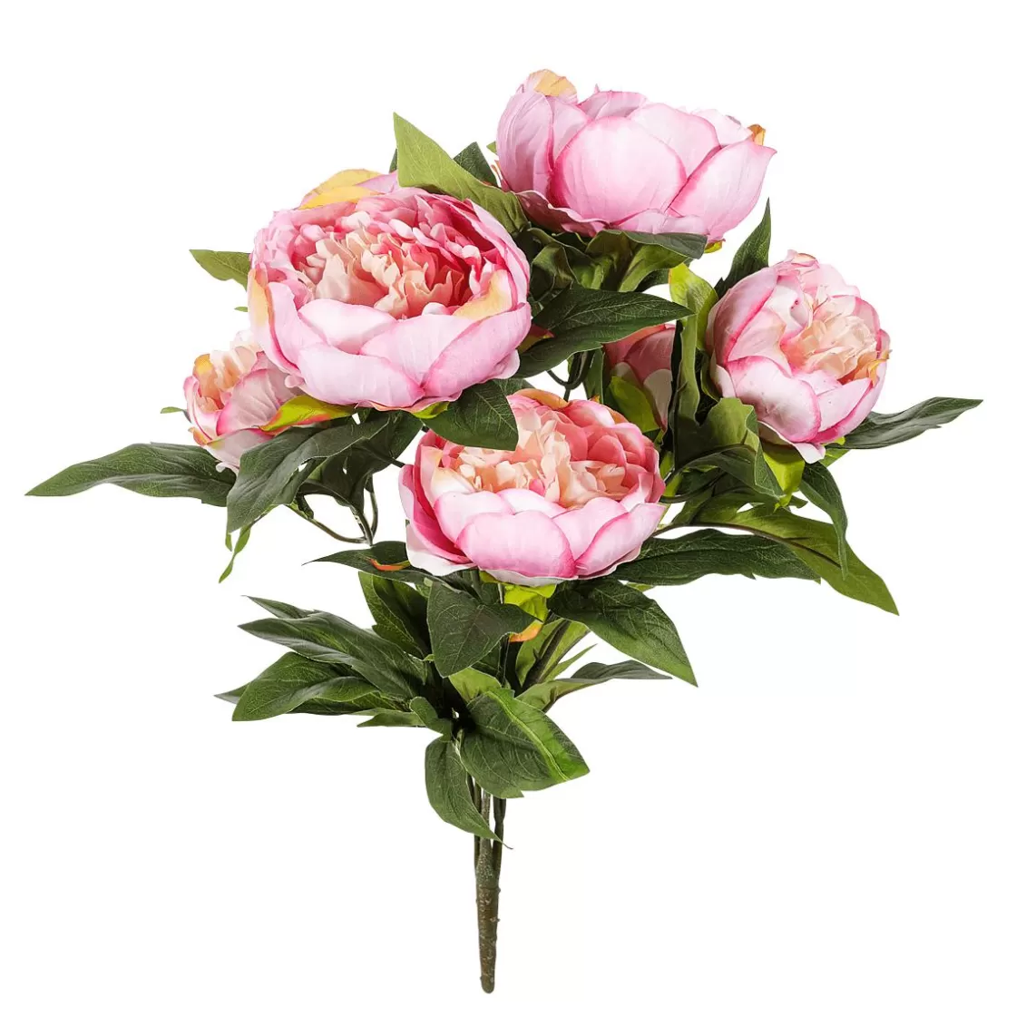 Ramos Y Coronas De Flores>DecoWoerner Ramo De Peonías Artificiales 46 Cm rosa