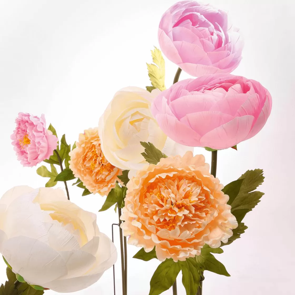 Decoración De Primavera | Flores Artificiales>DecoWoerner Ranúnculo Artificial , 105 Cm rosa