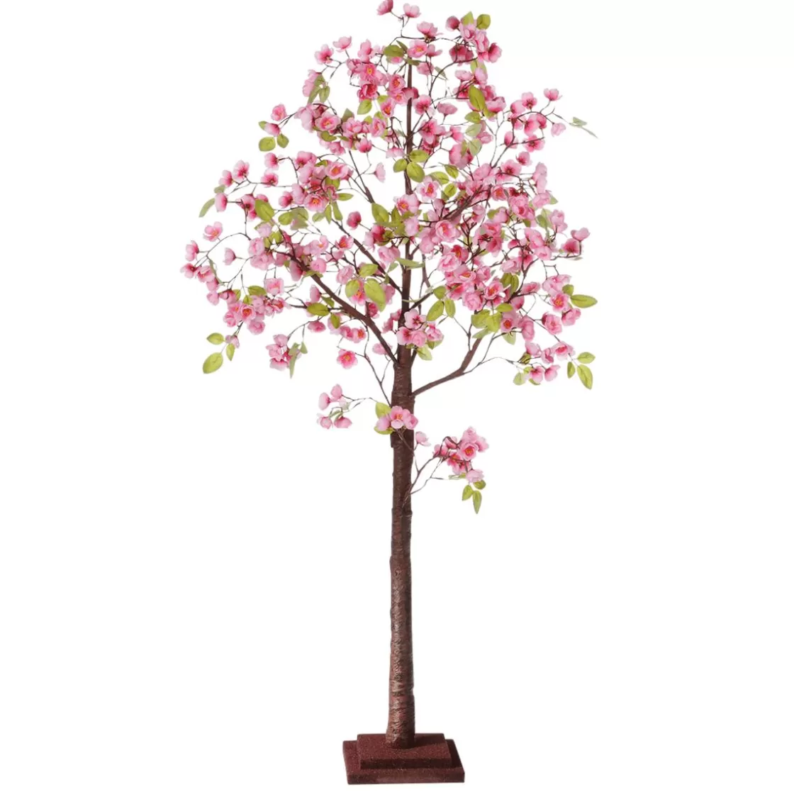 Árboles Artificiales>DecoWoerner Árbol Artificial De Cerezos En Flor Con Soporte 120 Cm rosa