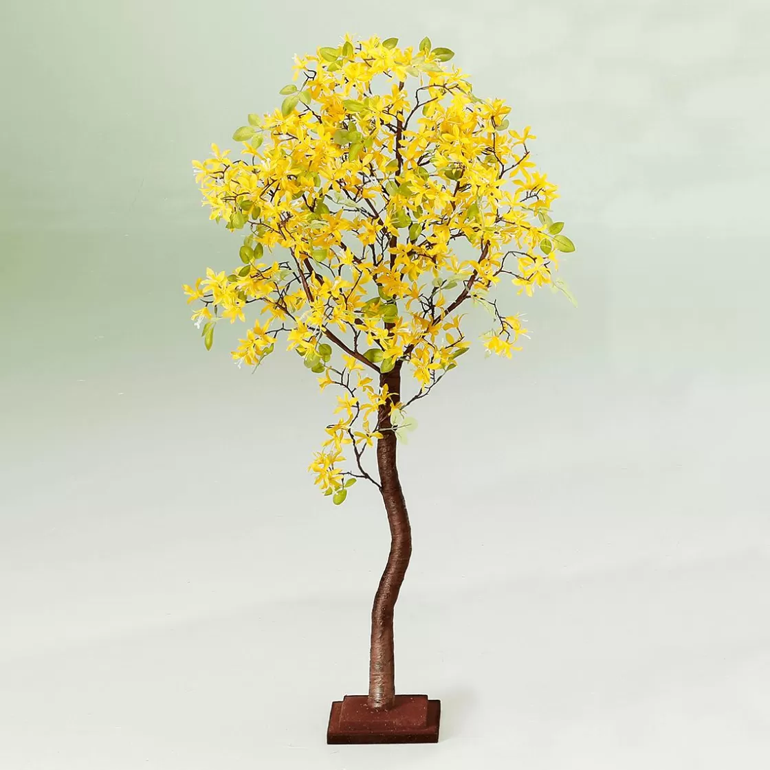Árboles Artificiales>DecoWoerner Árbol Artificial De Forsythia Con Soporte 120 Cm amarillo
