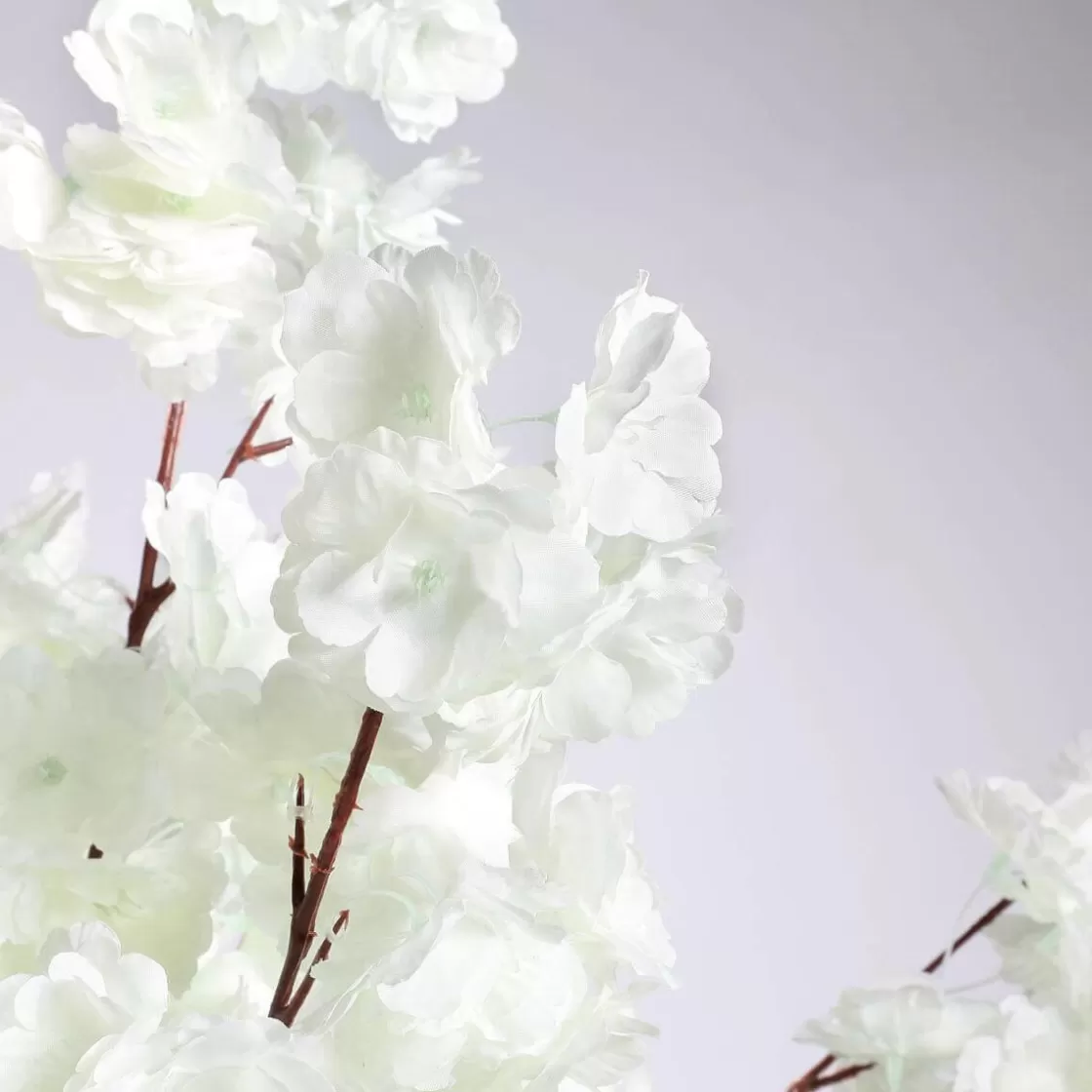 Decoración De Primavera | Árboles Artificiales>DecoWoerner Árbol Con Flores De Cerezo, 180 Cm blanco