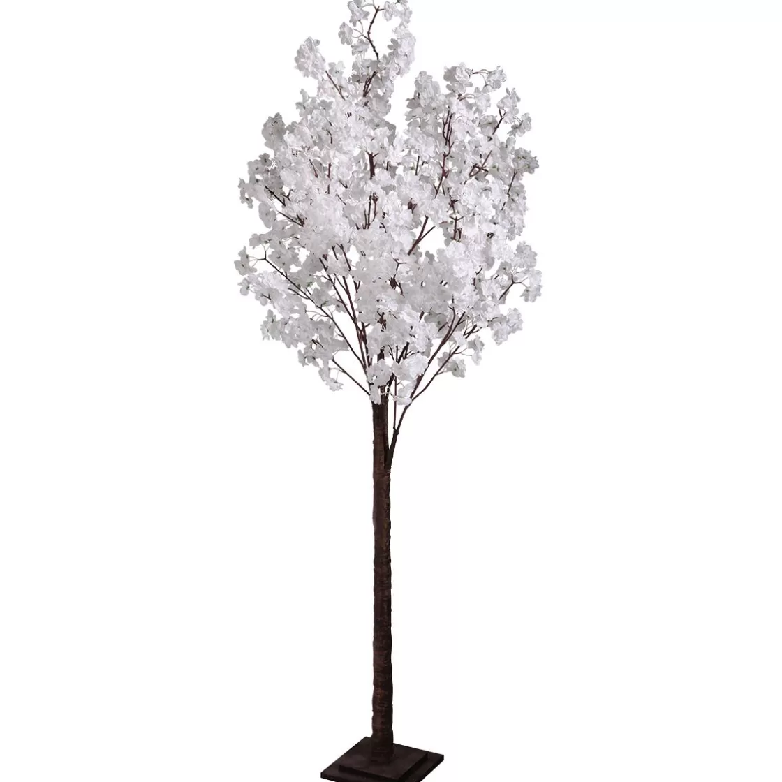 Decoración De Primavera | Árboles Artificiales>DecoWoerner Árbol Con Flores De Cerezo, 200 Cm blanco