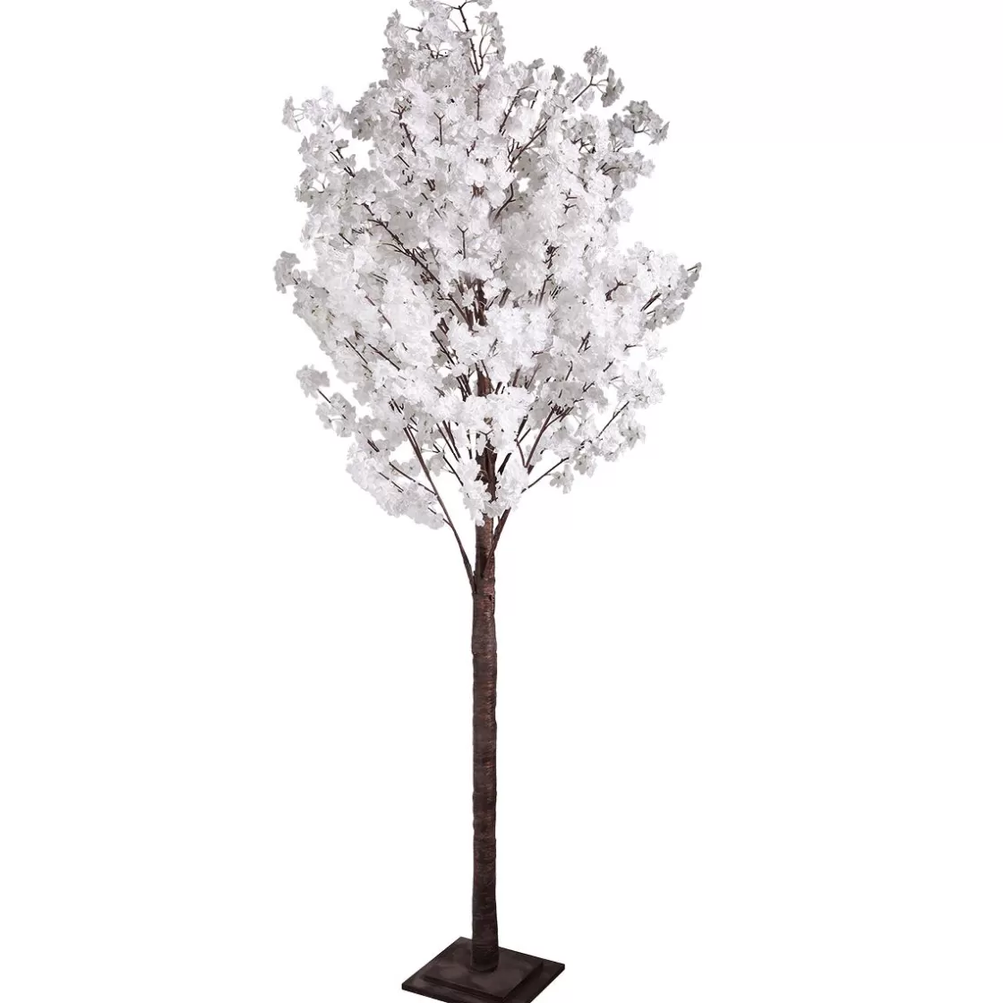 Decoración De Primavera | Árboles Artificiales>DecoWoerner Árbol Con Flores De Cerezo, 240 Cm blanco