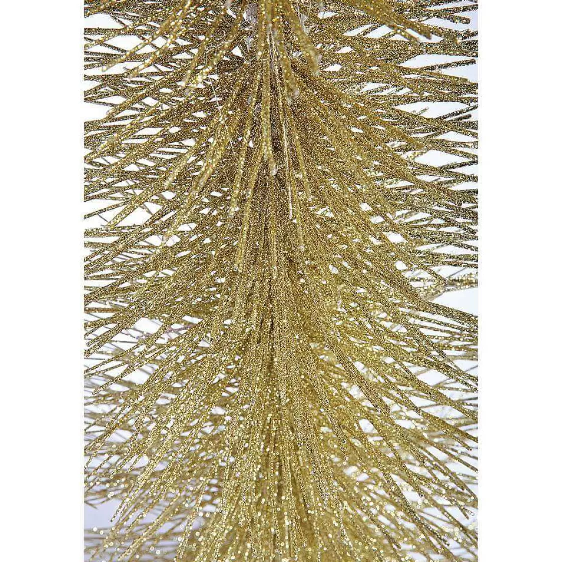 Decoración Navideña Xxl | Figuras De Navidad>DecoWoerner Árbol De Cepillo , 120 Cm oro