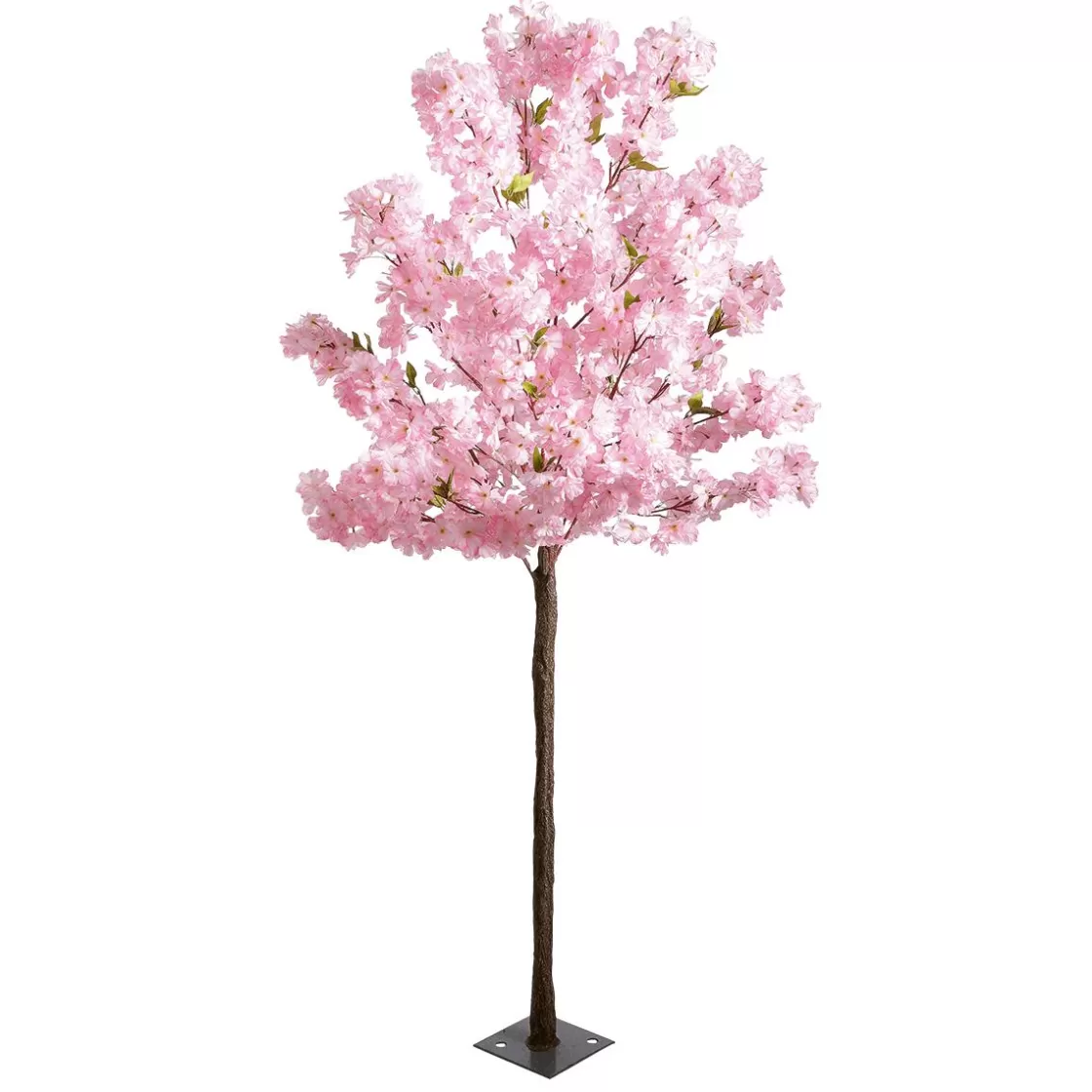 Decoración De Primavera | Árboles Artificiales>DecoWoerner Árbol De Cerezo Artificial Con Placa De Soporte, 180 Cm rosa