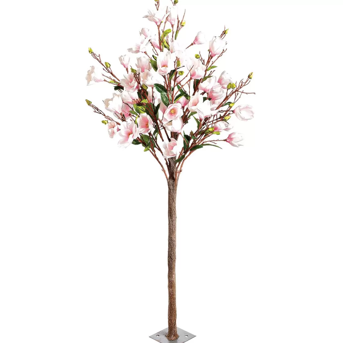 Decoración De Primavera | Árboles Artificiales>DecoWoerner Árbol De Flores De Magnolia Artificial, 180 Cm rosa