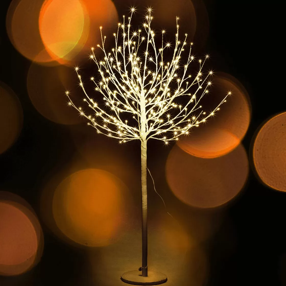 Decoración De Invierno | Árboles Artificiales>DecoWoerner Árbol De Luces LED, 150 Cm blanco