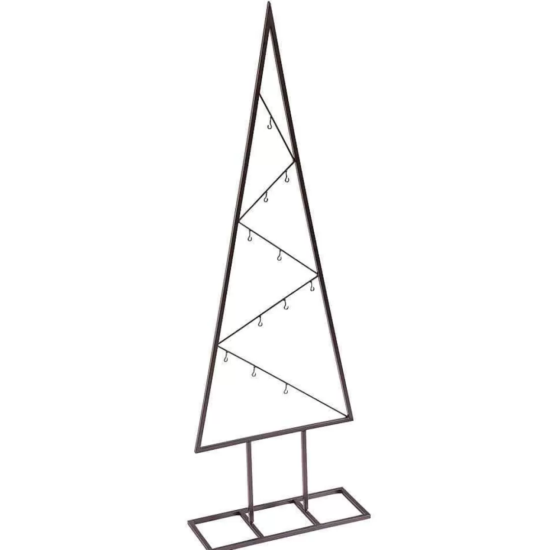 Figuras De Navidad>DecoWoerner Árbol De Metal Altura 120 Cm negro