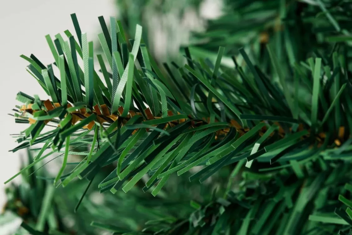 Árboles De Navidad Artificiales>DecoWoerner Árbol De Navidad Artificial Con 20 Cestas Para Regalos Y Mercancías 195 Cm verde