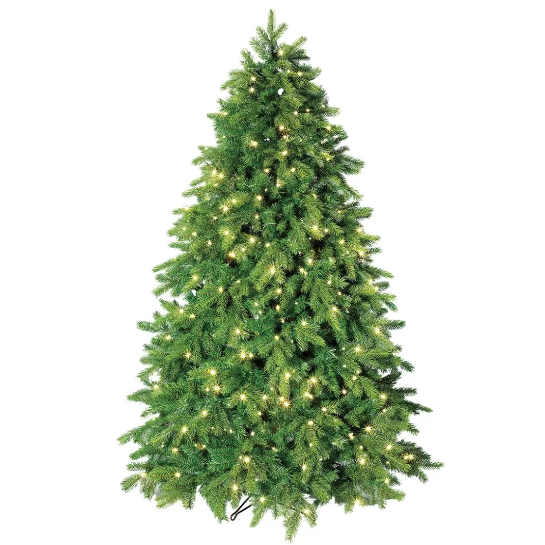 Árboles De Navidad Artificiales>DecoWoerner Árbol De Navidad Artificial Nordmann Abeto Con LED 150 Cm verde