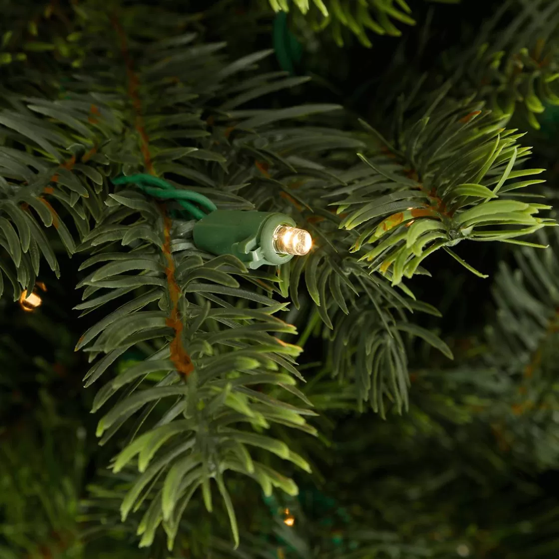Árboles De Navidad Artificiales>DecoWoerner Árbol De Navidad Artificial Nordmann Abeto Con LED 240 Cm verde