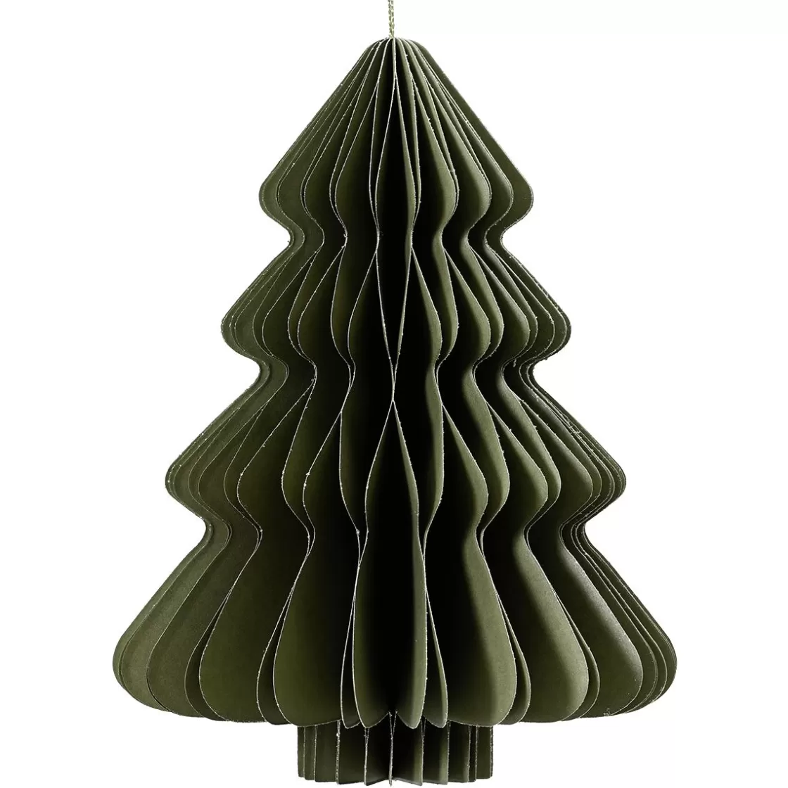 Decoración Temática | Decoración De Invierno>DecoWoerner Árbol De Navidad Deluxe De Papel De Nido De Abeja De 15 Cm verde