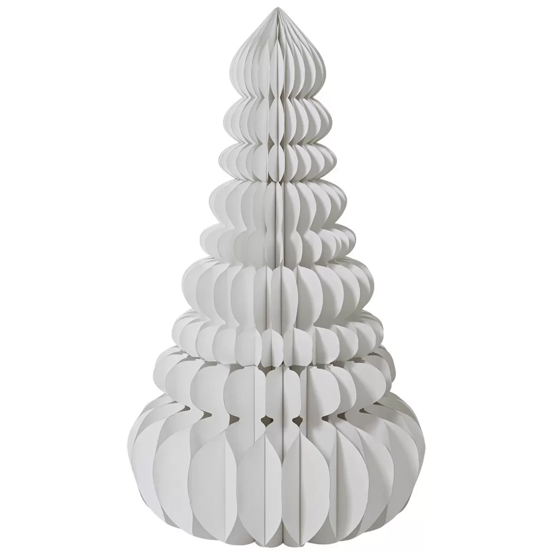 Decoración Temática | Decoración Navideña Xxl>DecoWoerner Árbol De Papel De Nido De Abeja XXL Deluxe 160 Cm blanco