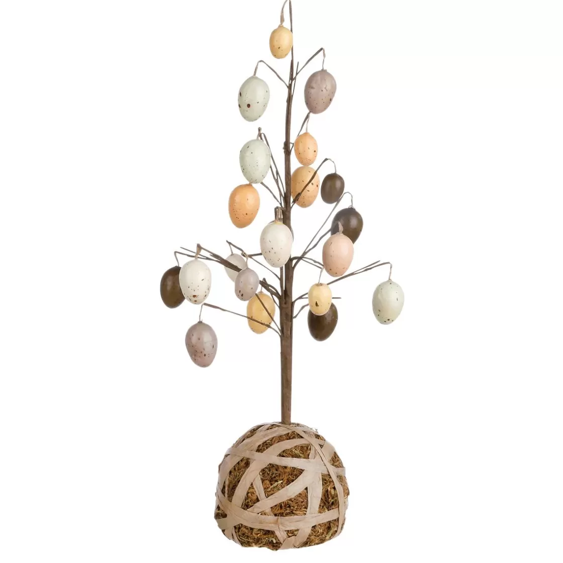 Decoración De Pascua>DecoWoerner Árbol Decorativo De Huevos De Pascua , 13 X 40 Cm De Altura marrón
