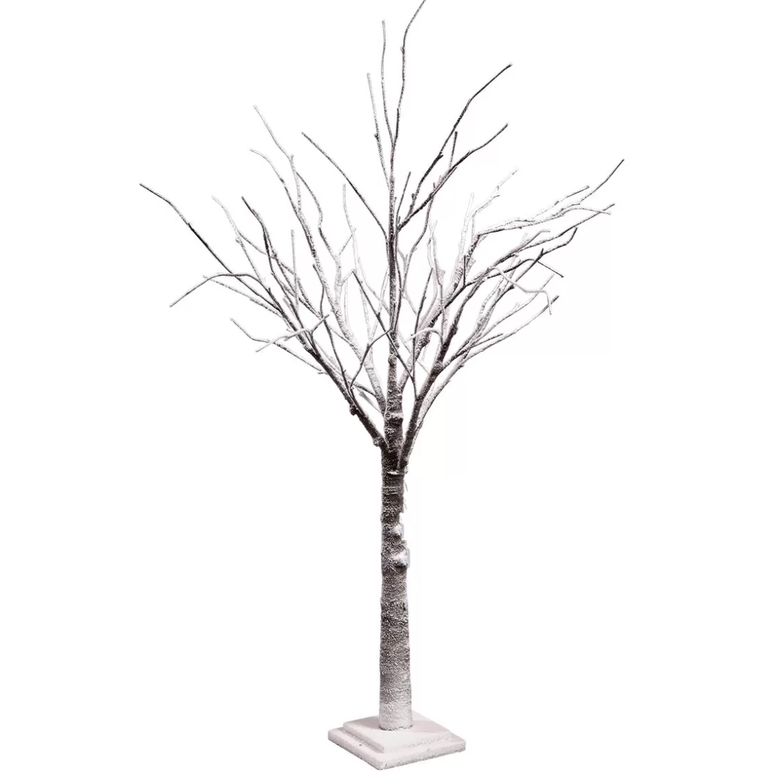 Decoración De Invierno | Árboles Artificiales>DecoWoerner Árbol Decorativo Nevado 125 Cm marrón