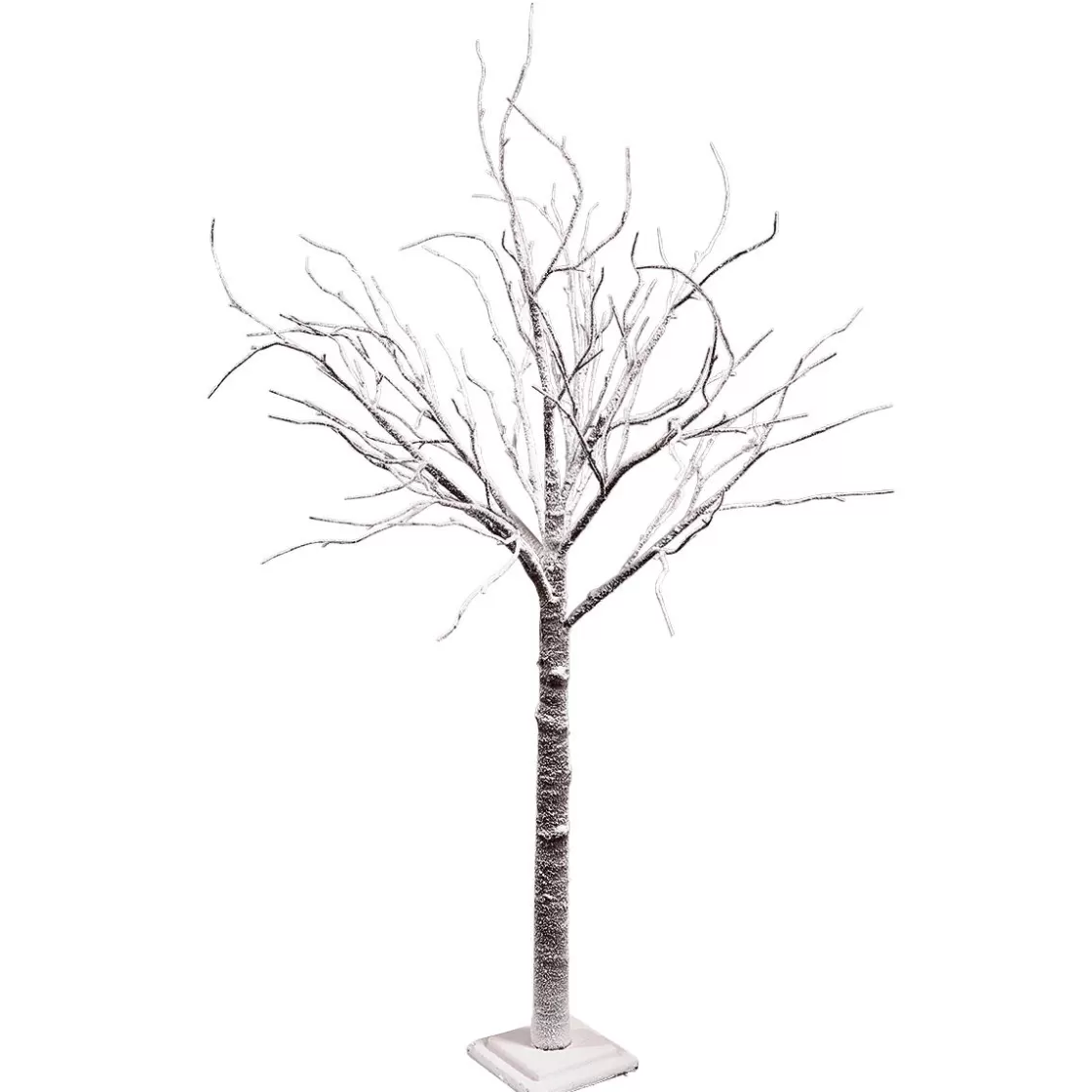 Decoración De Invierno | Árboles Artificiales>DecoWoerner Árbol Decorativo Nevado 160 Cm marrón