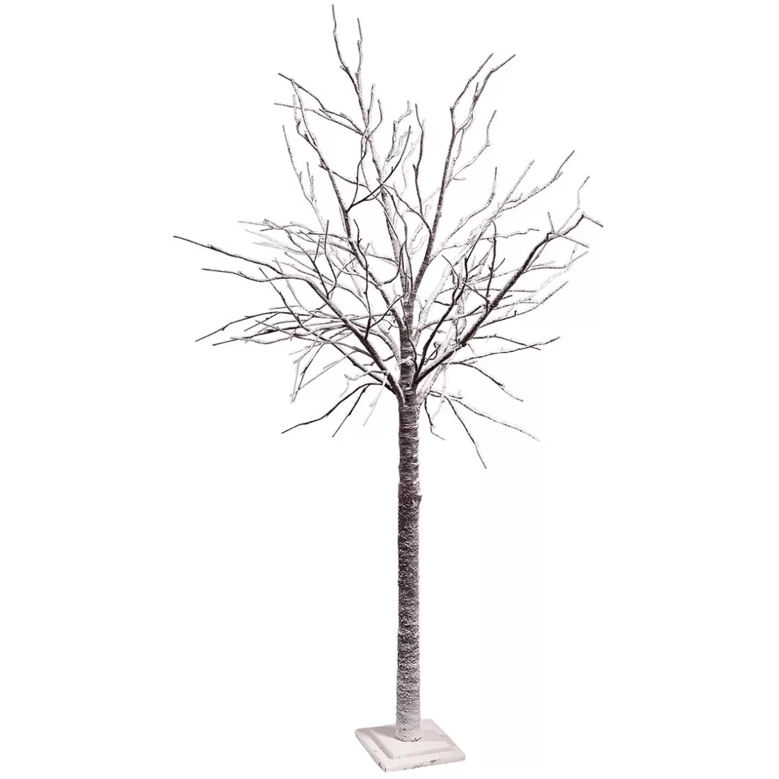 Decoración De Invierno | Árboles Artificiales>DecoWoerner Árbol Decorativo Nevado 210 Cm marrón