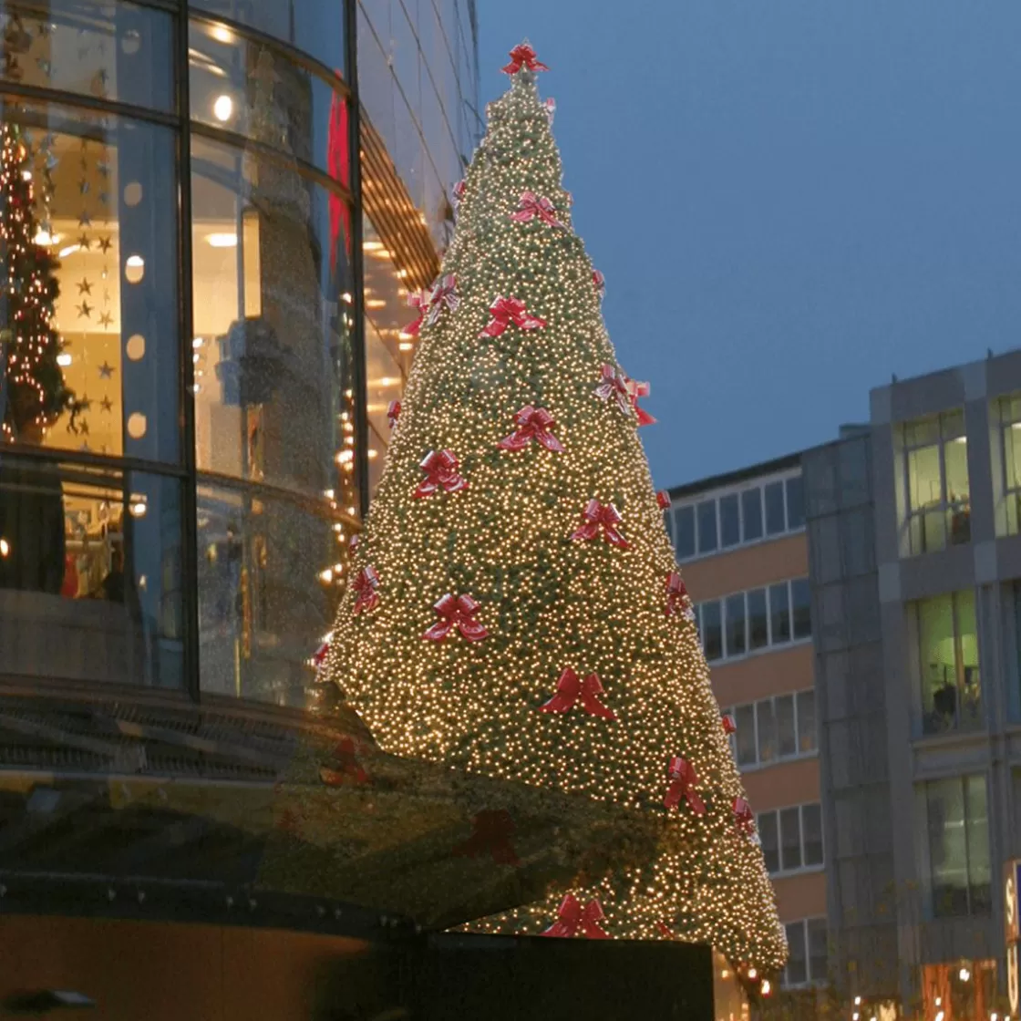 Árboles Gigantescos>DecoWoerner Árbol Gigante Con LED Cálido, Exterior, 1000 Cm verde