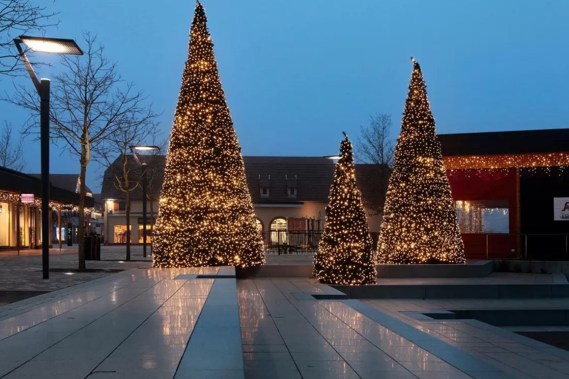 Árboles Gigantescos>DecoWoerner Árbol Gigante Sin Iluminación, Altura: 370 Cm verde