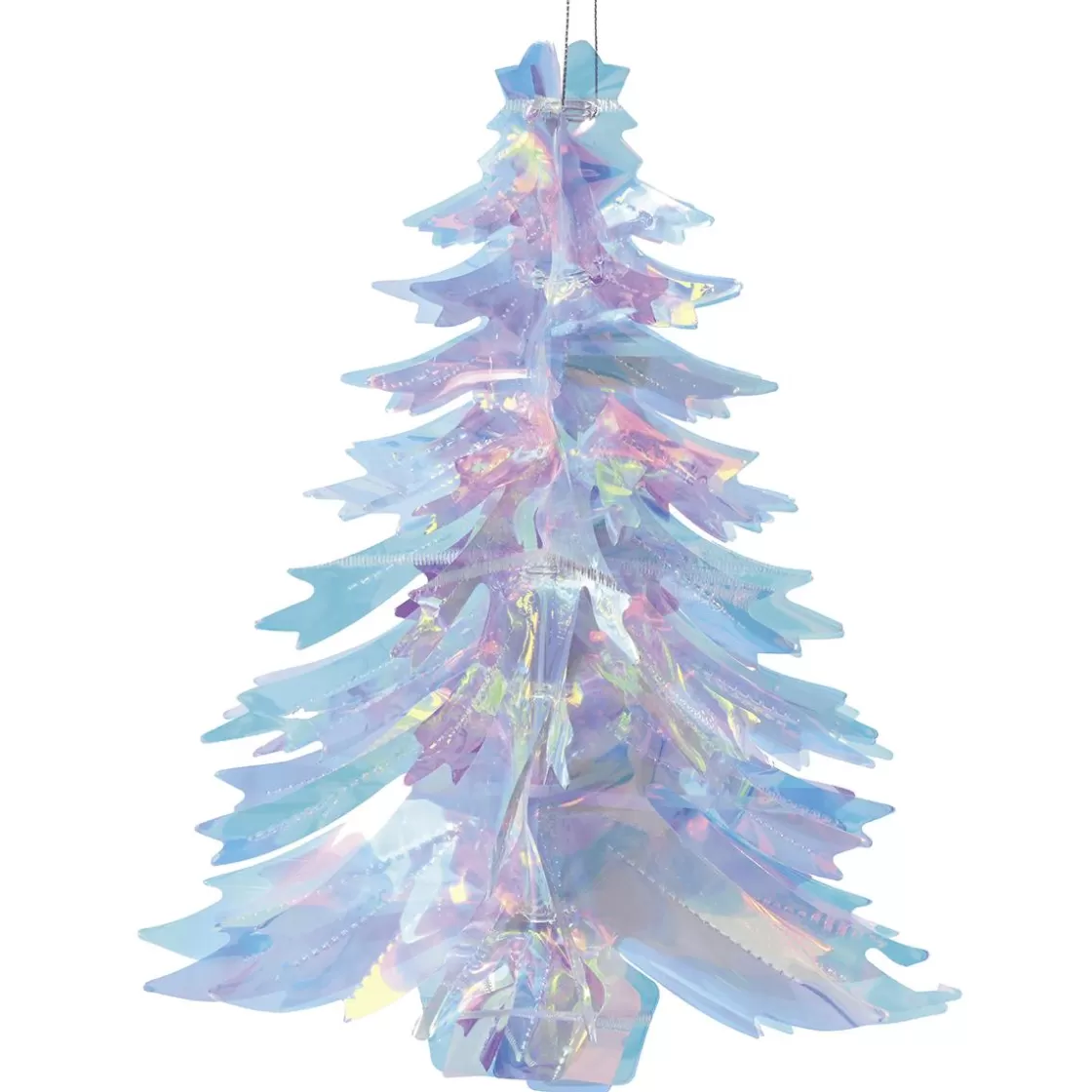 Decoración De Invierno | Figuras De Navidad>DecoWoerner Árbol Iridiscente transparente