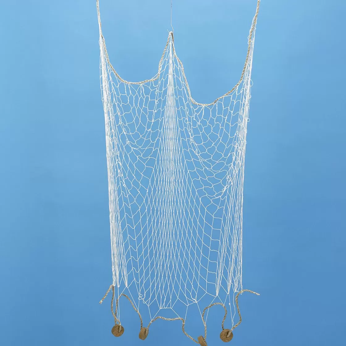 Decoración De Verano>DecoWoerner Red De Pesca Con Flotadores 150 X 100 Cm marrón