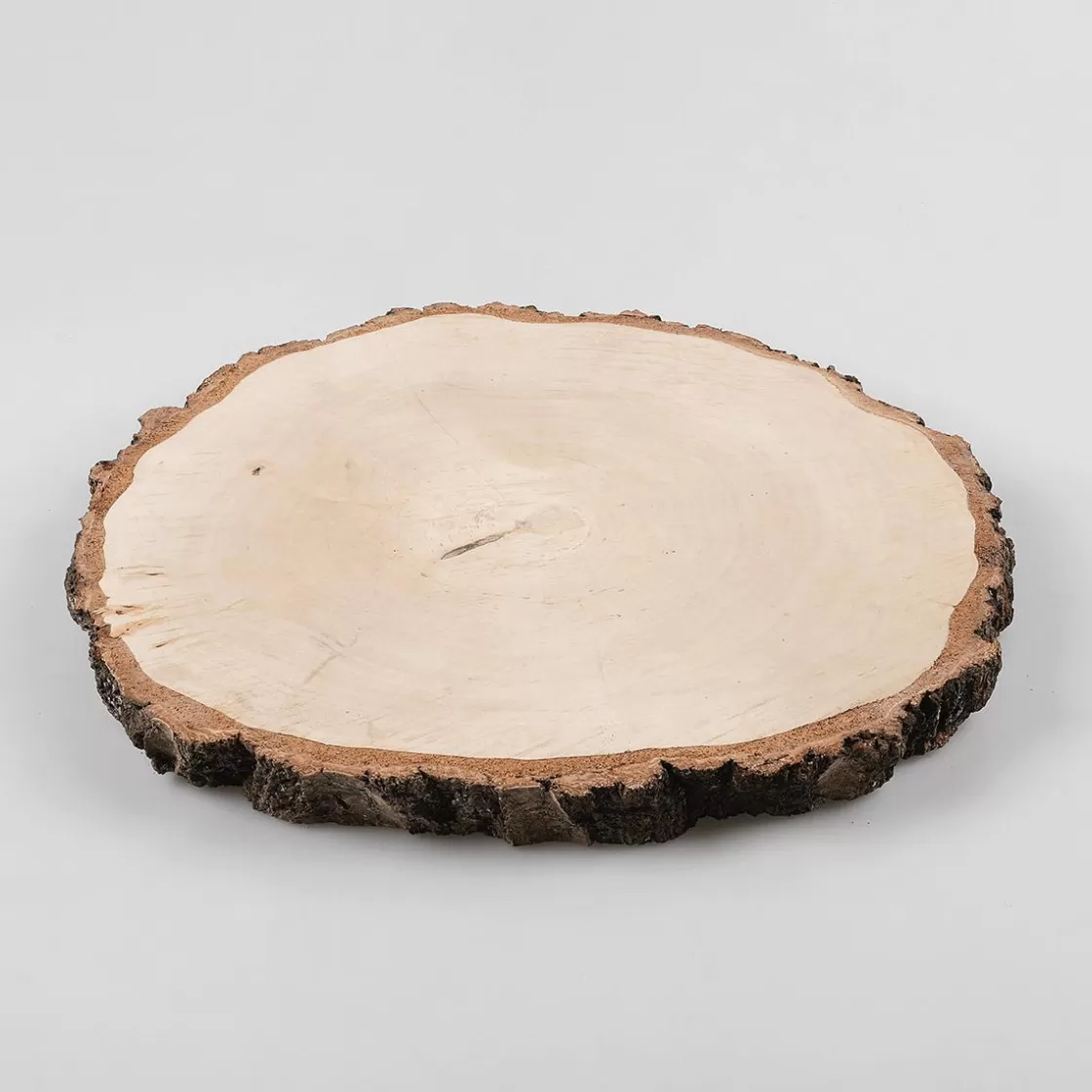 Decoración Natural>DecoWoerner Rodaja Decorativa De Madera De Abedul De Unos 30 Cm De Diámetro Madera natural