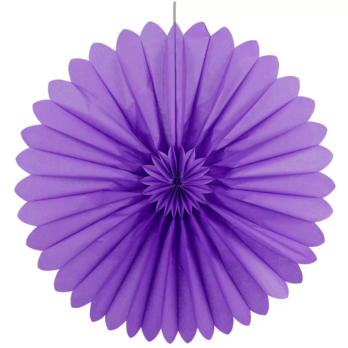 Decoración Temática | Decoración De Verano>DecoWoerner Rosetón De Papel Ignífugo 60 Cm Ø violeta