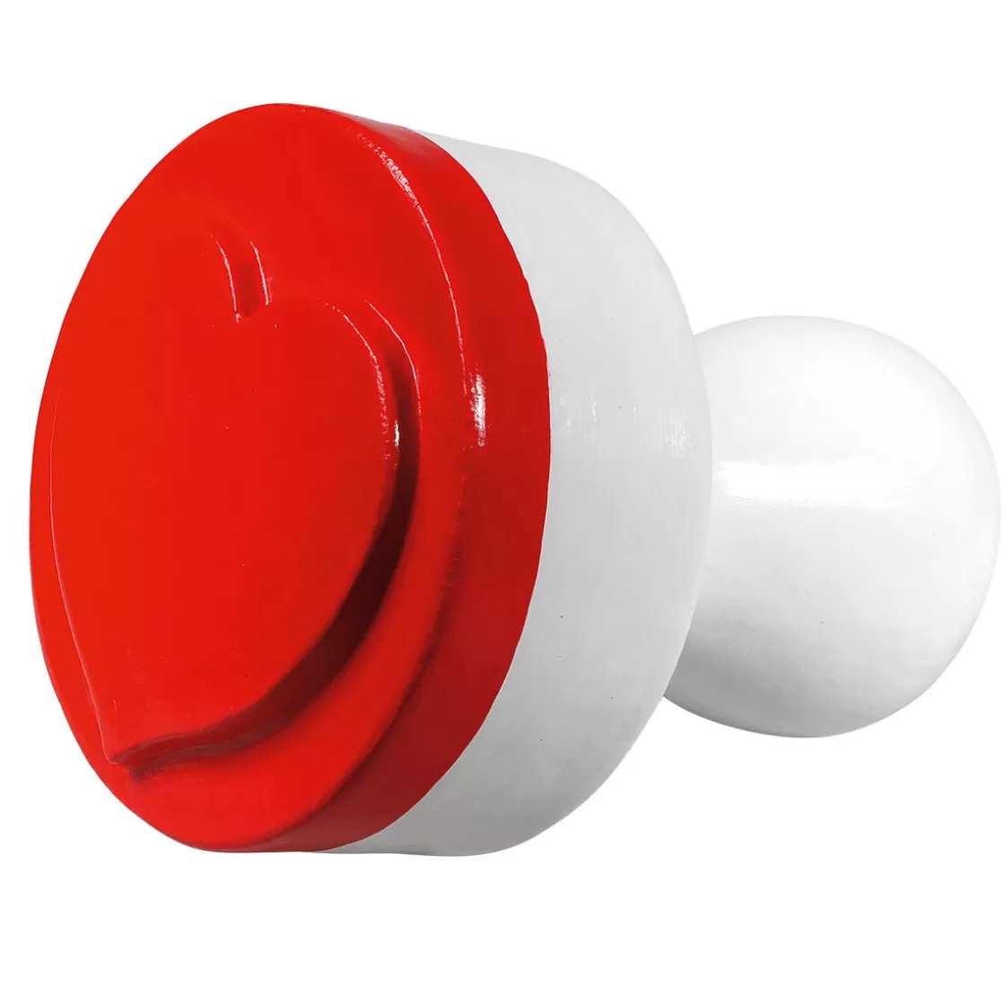 Decoración Temática>DecoWoerner Sello De Corazón Decorativo Ø 25 Cm rojo
