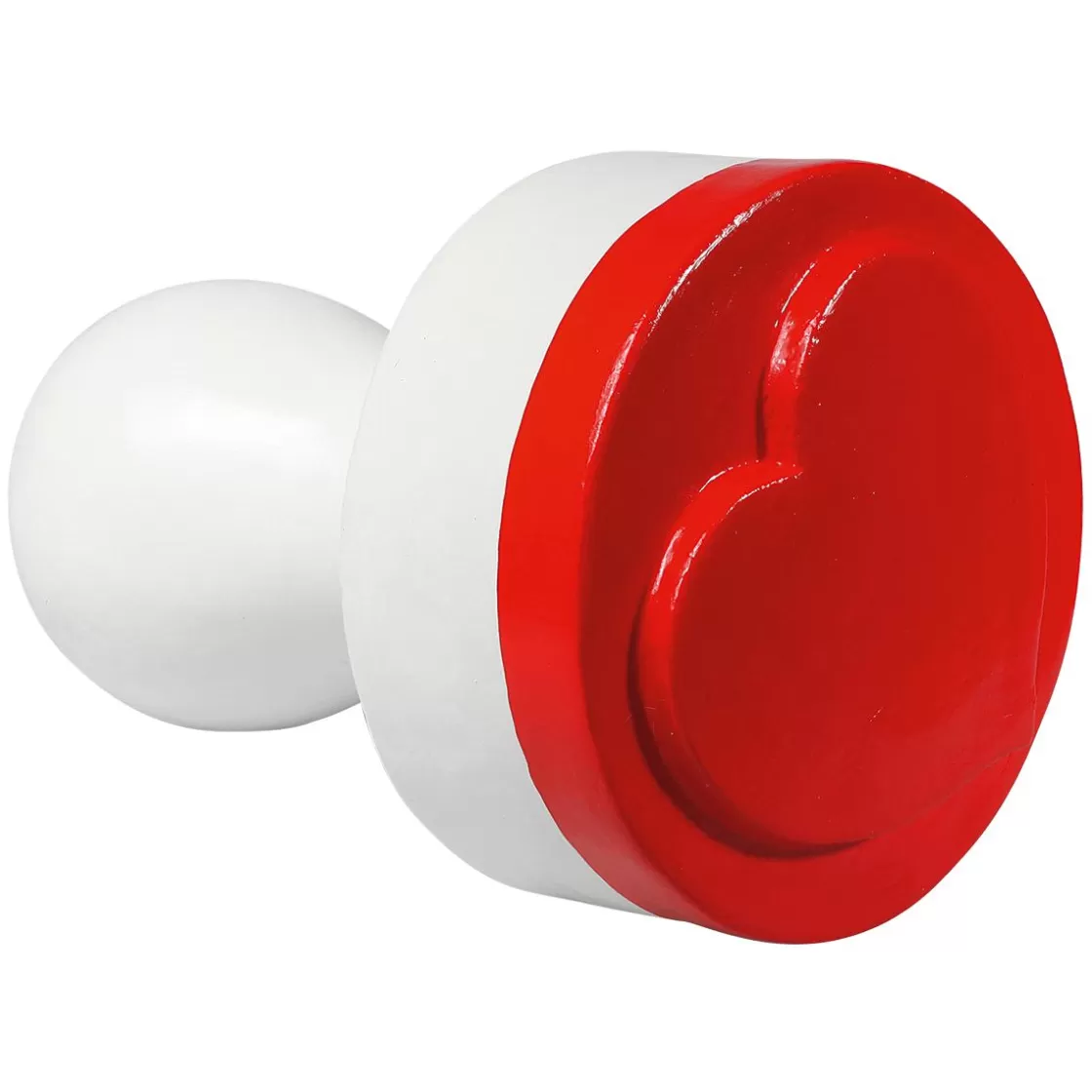 Decoración Temática>DecoWoerner Sello De Corazón Decorativo Ø 25 Cm rojo