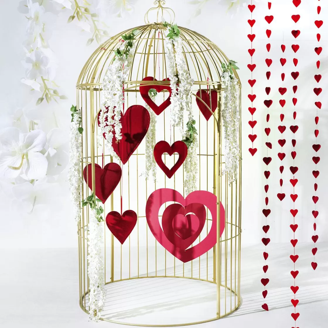 Decoración Temática>DecoWoerner Silueta De Corazón, Ø 40 Cm B-goods rojo