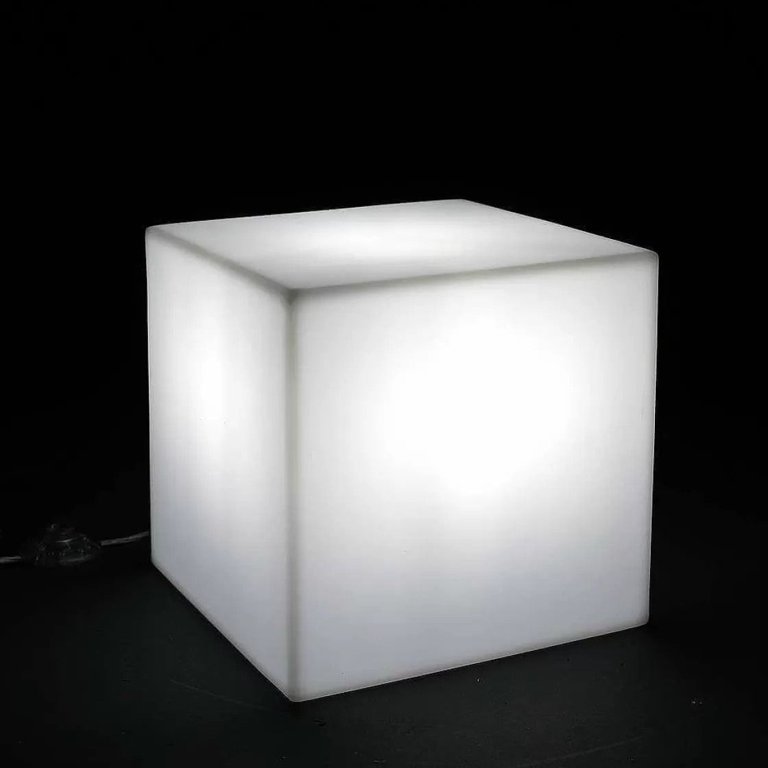 Luz Decorativa>DecoWoerner Slide Cubo Luminoso "Cube", 30 Cm blanco