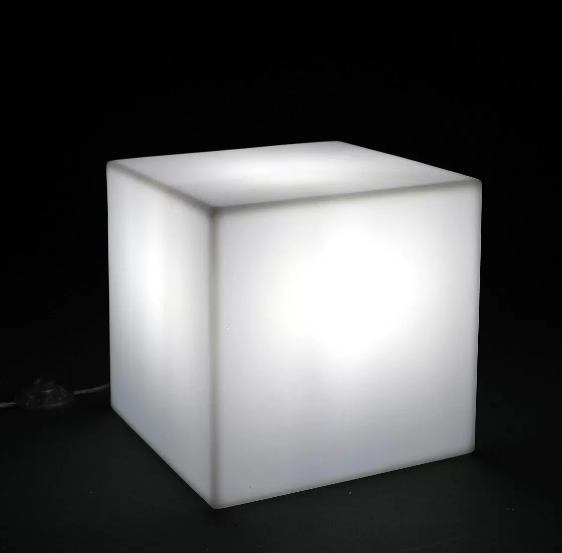 Luz Decorativa>DecoWoerner Slide Cubo Luminoso "Cube", 43 Cm blanco