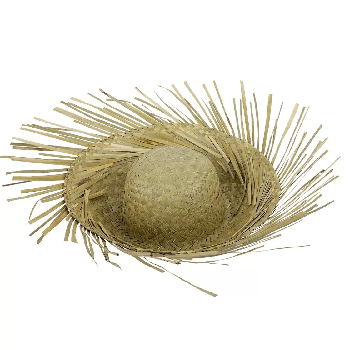 Decoración Temática | Decoración De Verano>DecoWoerner Sombrero De Paja Natural, 40 Cm Ø marrón