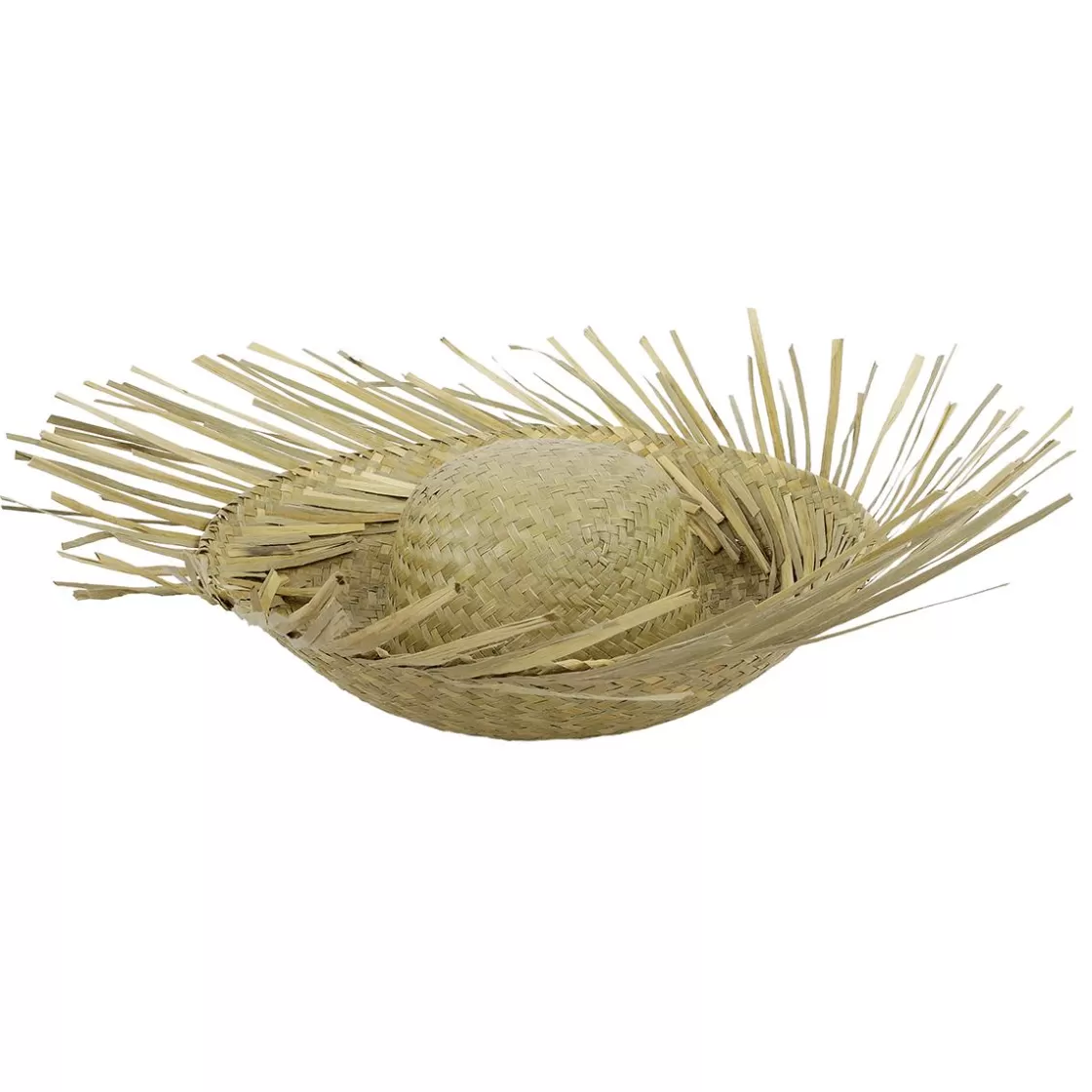 Decoración Temática | Decoración De Verano>DecoWoerner Sombrero De Paja Natural, 40 Cm Ø marrón