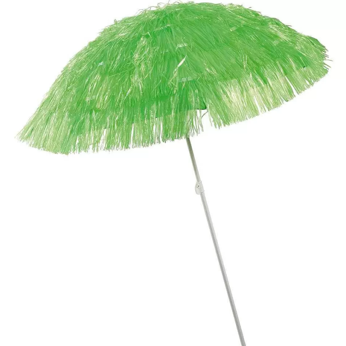 Decoración De Verano>DecoWoerner Sombrilla De Rafia Hawaii, Ø 140 Cm, verde