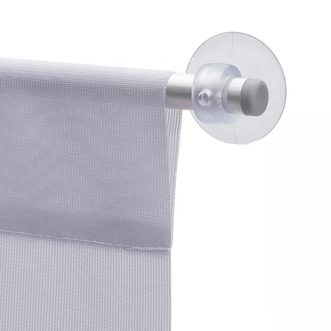 Accesorios>DecoWoerner Soporte De Superficie De Cristal Para Banner 104 Cm plata