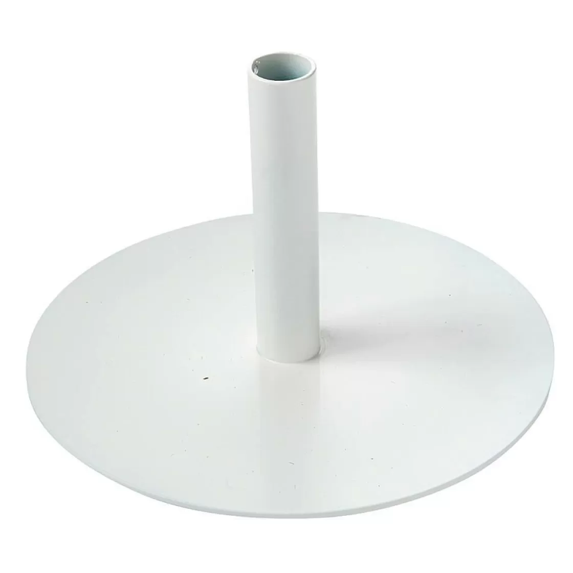 Decoración Natural | Macetas Y Artículos De Decoración>DecoWoerner Soporte Metálico 1 Recipiente, 15 Cm De Altura, Blanco plata