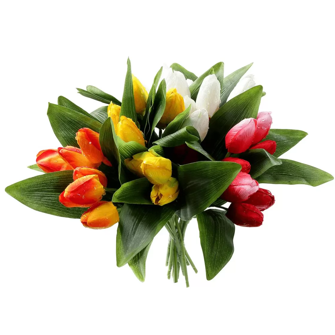 Decoración De Primavera | Ramos Y Coronas De Flores>DecoWoerner Surtido De Ramo De Tulipanes Artificial multicolor