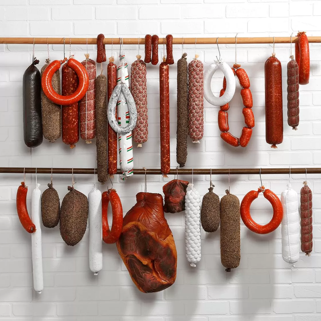 Carnes Y Embutidos>DecoWoerner Surtido De Salchichas De Comida, XXL Equipo Inicial, 36 Piezas multicolor