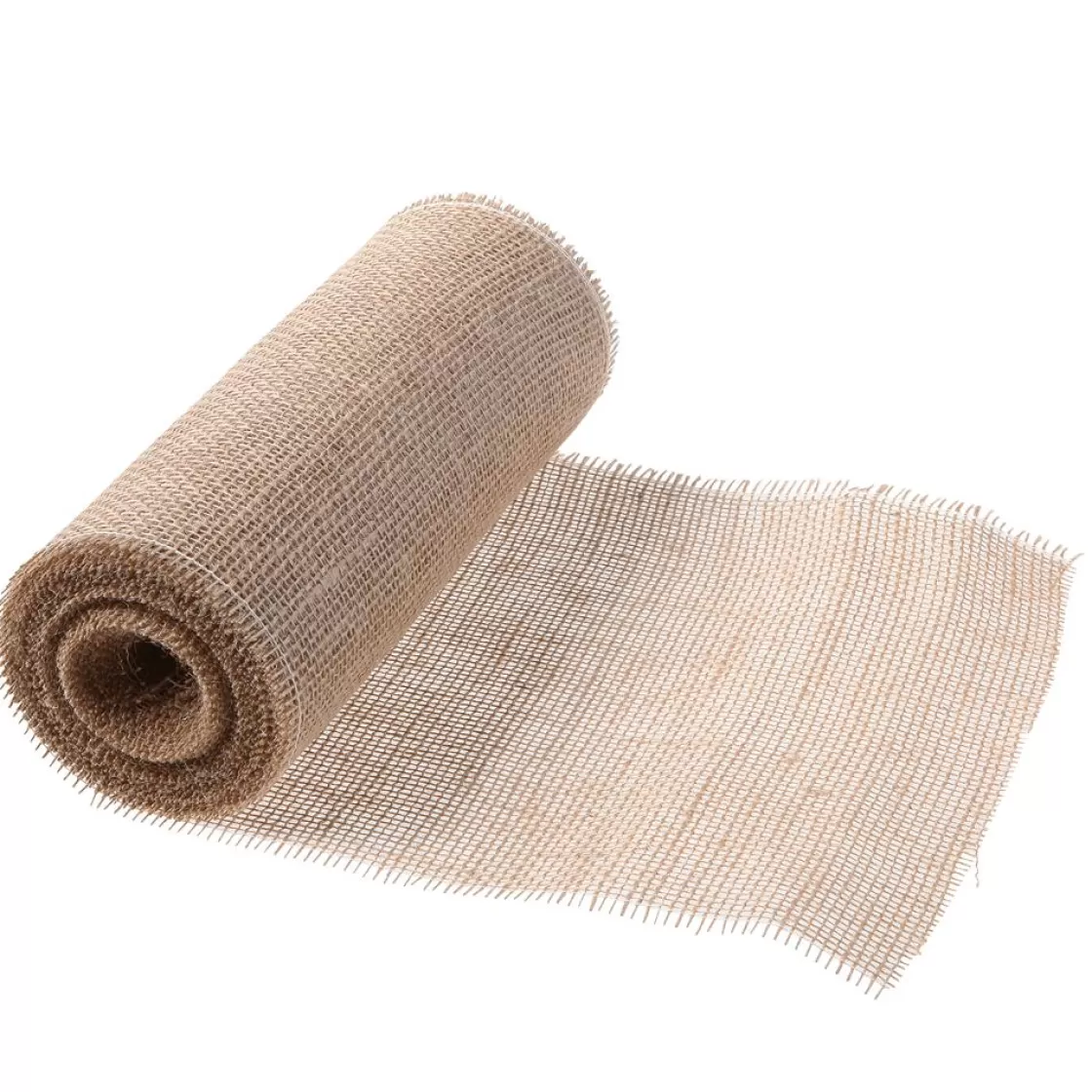 Telas | Decoración Temática>DecoWoerner Tapete De Mesa De Arpillera Natural, Anchura 30 Cm, 10 M marrón
