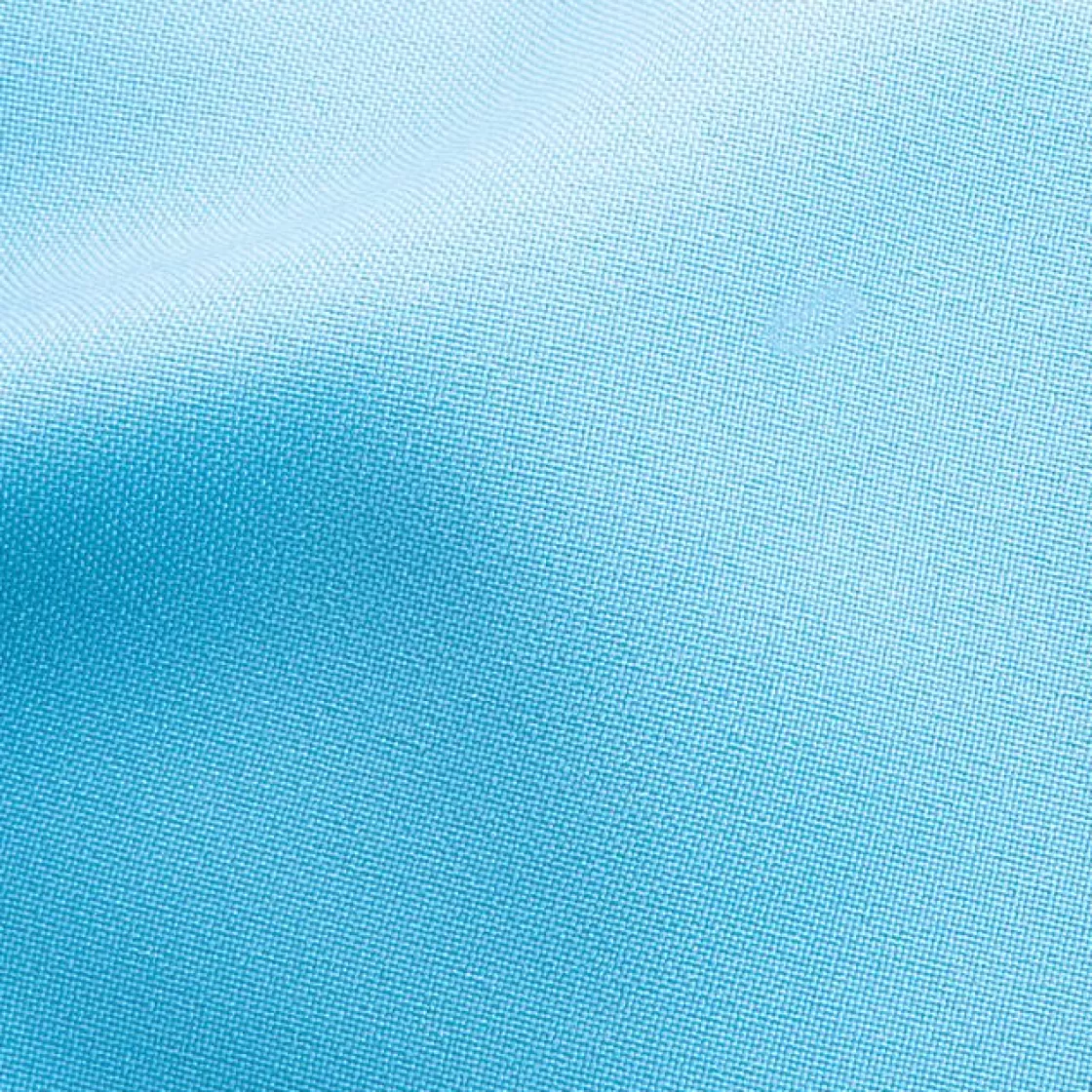 Telas>DecoWoerner Tejido Decorativo Claro, Anchura: 150 Cm azul