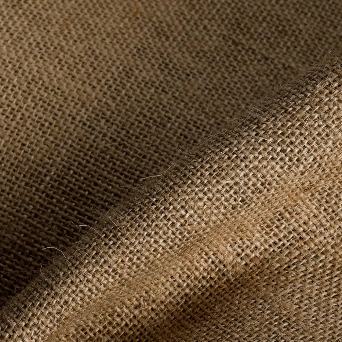 Telas>DecoWoerner Tela De Arpillera, Color Natural, Anchura: 160 Cm marrón