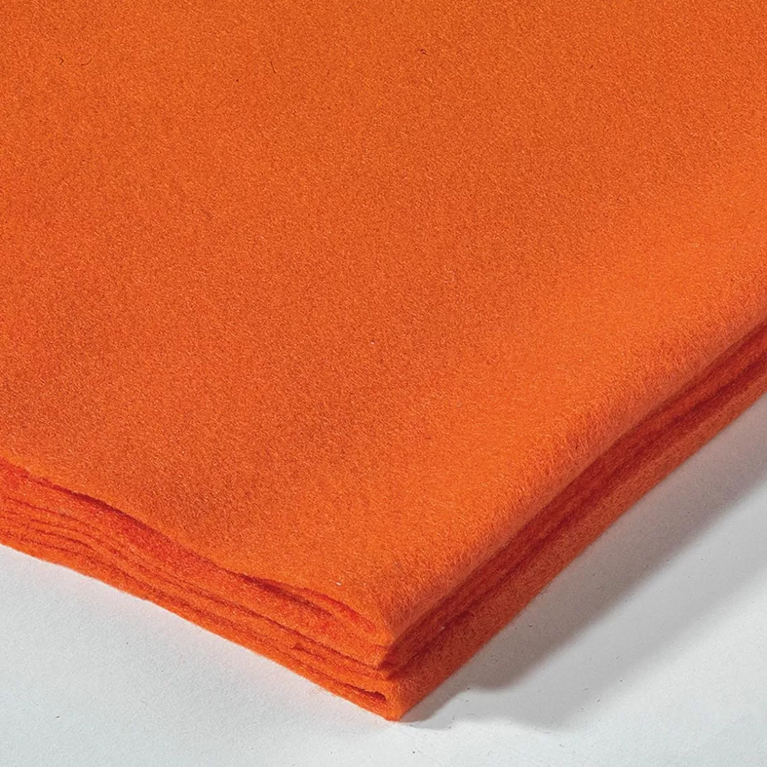 Telas>DecoWoerner Tela De Fieltro, Color , 1,5 Mm, 180 Cm naranja